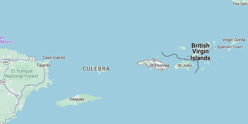 Where is St. Thomas Virgin Islands Located?